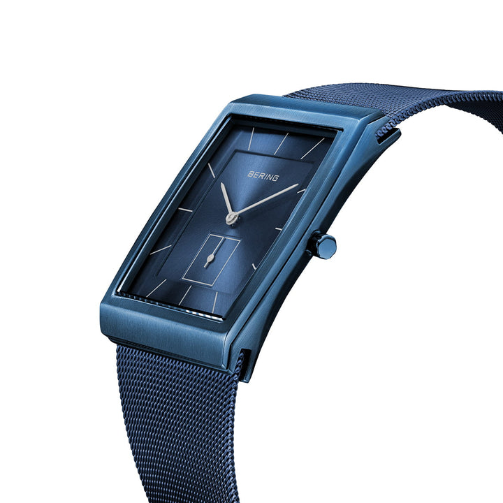 Bering men's watch blue dial - 16033-397