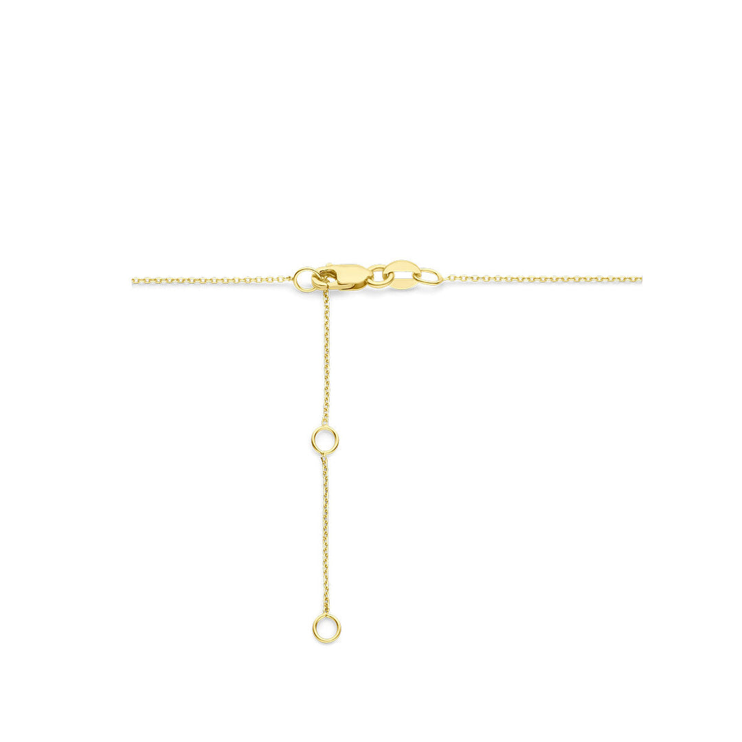 collier diamant 40 – 42 – 44 cm 0.20ct g si 18K geelgoud