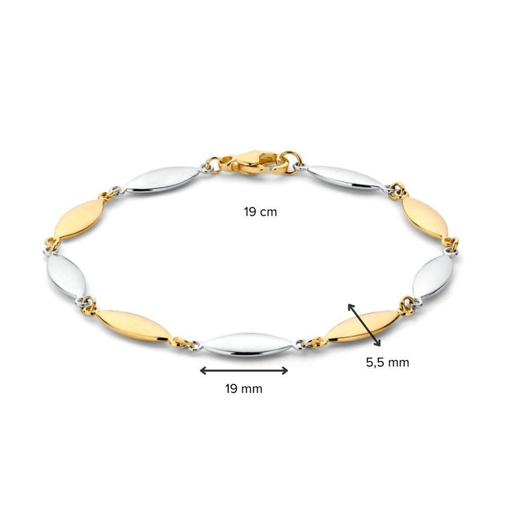 Armband bicolor