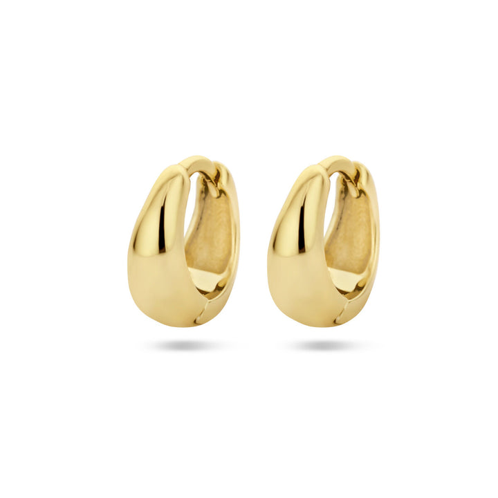 drop earrings 1 micron silver gold plated (yellow)
