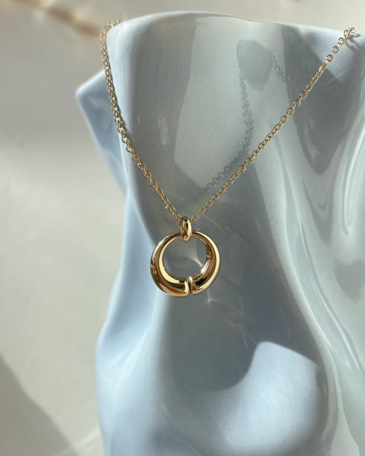 Collier geelgoud