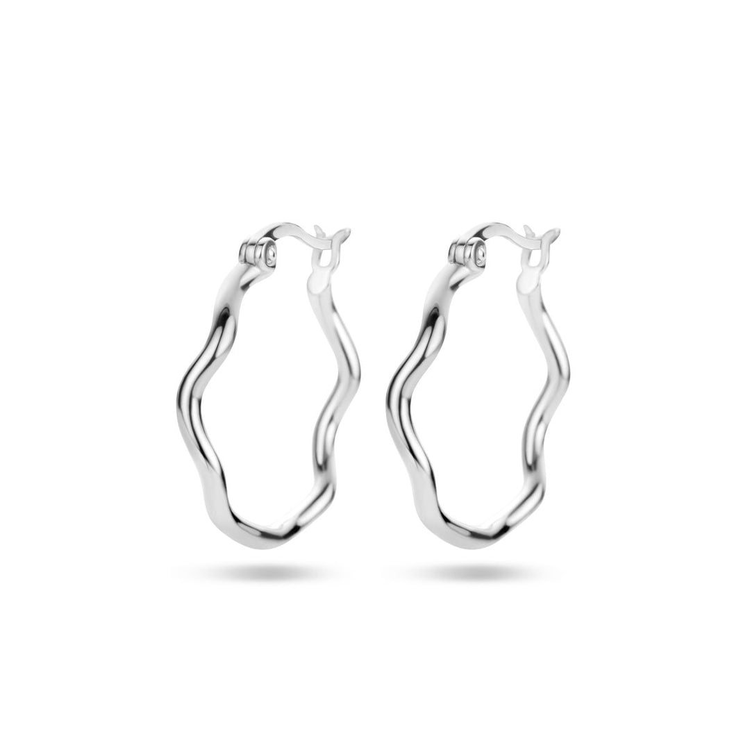 earrings silver rhodium plated