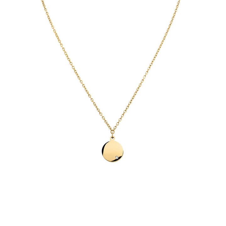 Boccia Titanium Necklace gp dia 1/0.005 - 08065-03