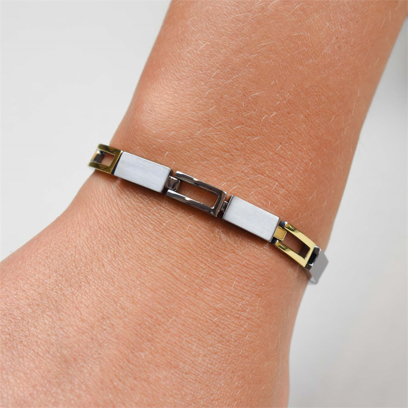 Boccia Titanium Bracelet Bicolor NL 03034-02