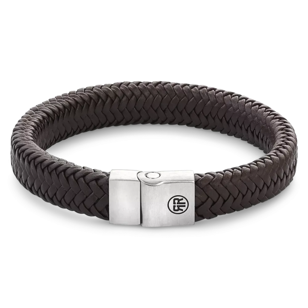 Full Metal Herringbone Brown Matt