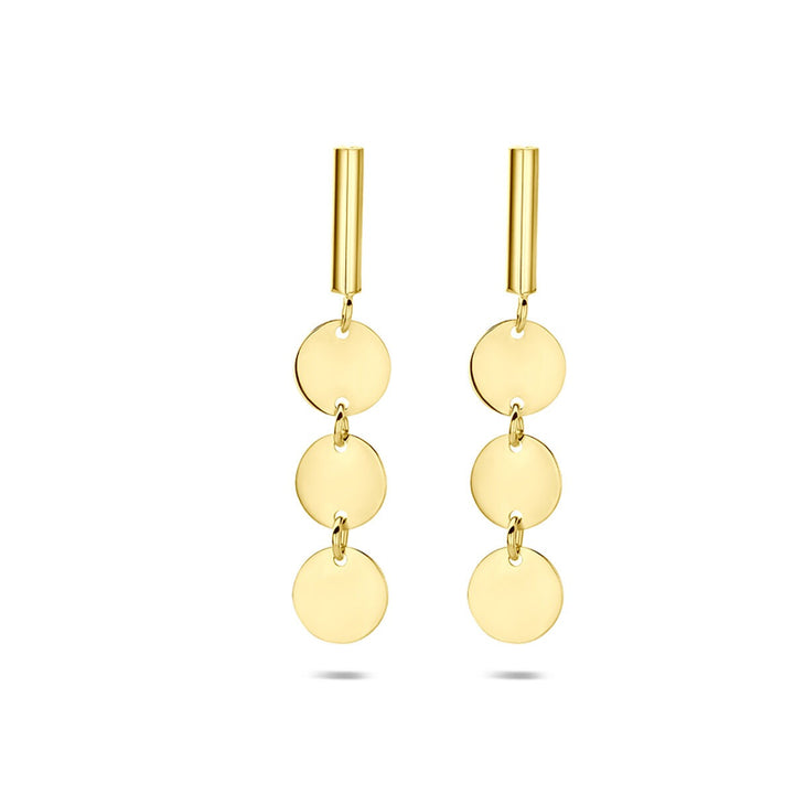 14k Geelgouden oorhangers dames