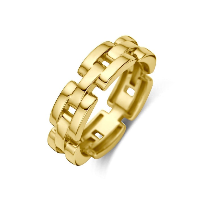 14k geelgouden dames ring