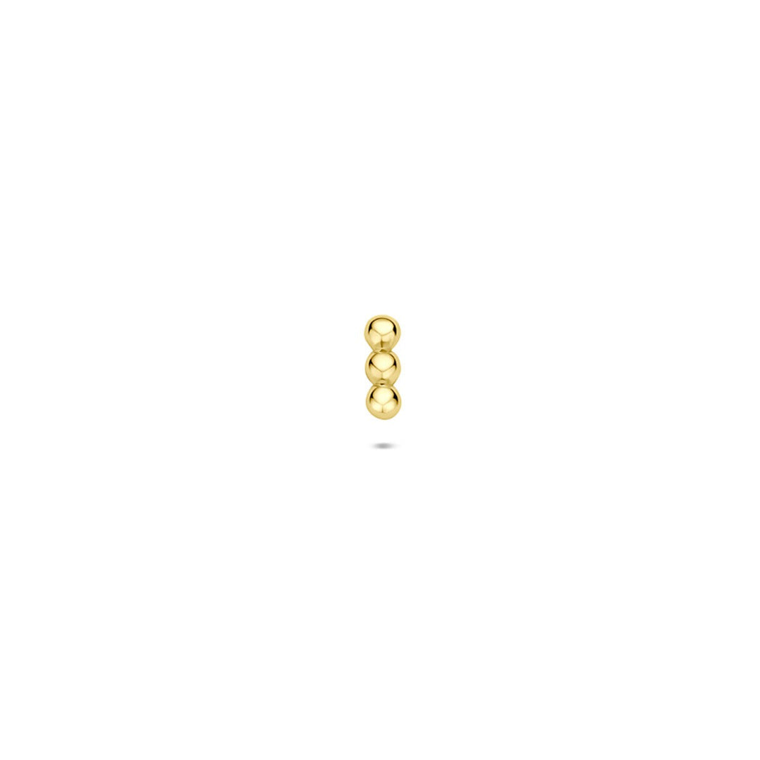 14k gouden flat back piercing – 4,5 mm