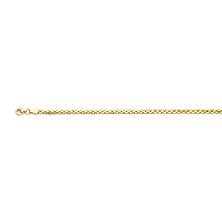 Gouden panter armband – 14k, 3 mm
