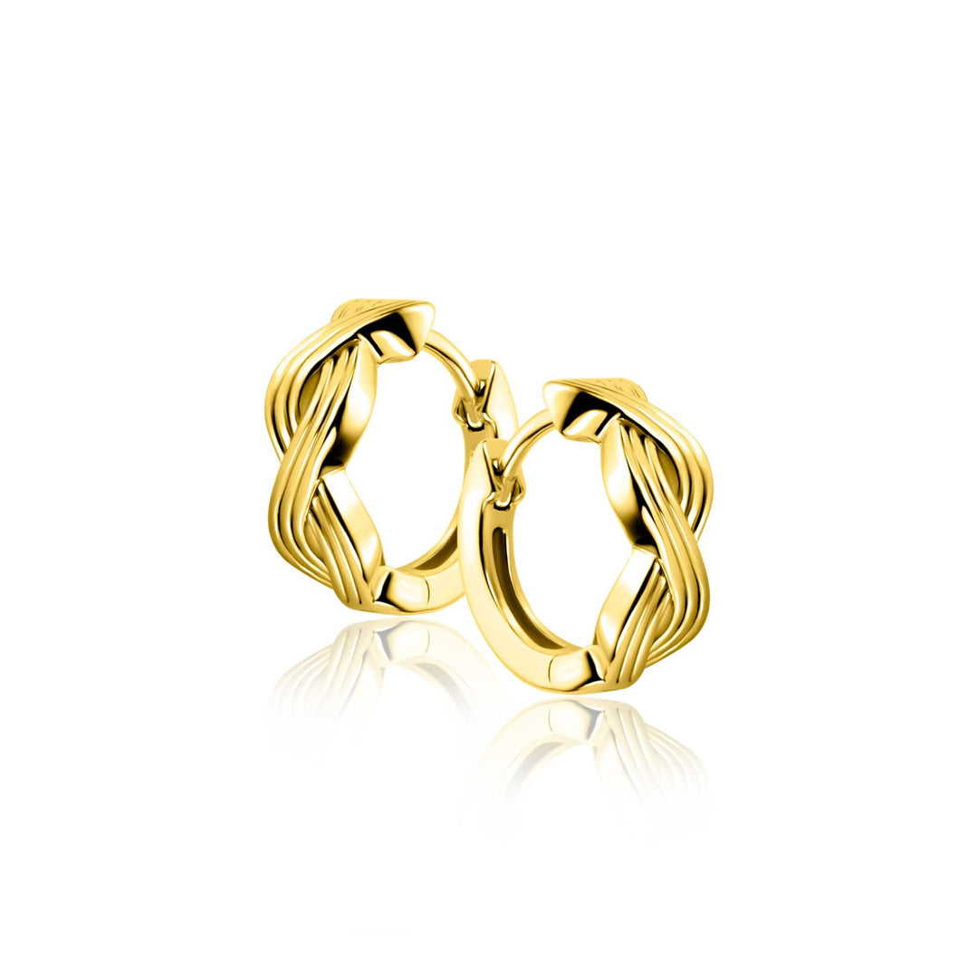 Zinzi Oorbellen Zilver verguld ZIO2684