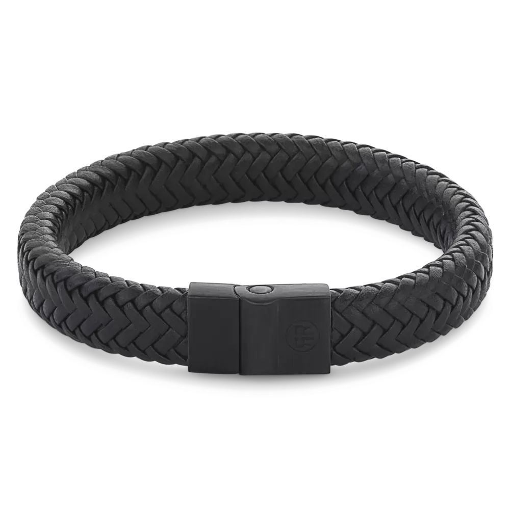 Full Metal Herringbone Black Black
