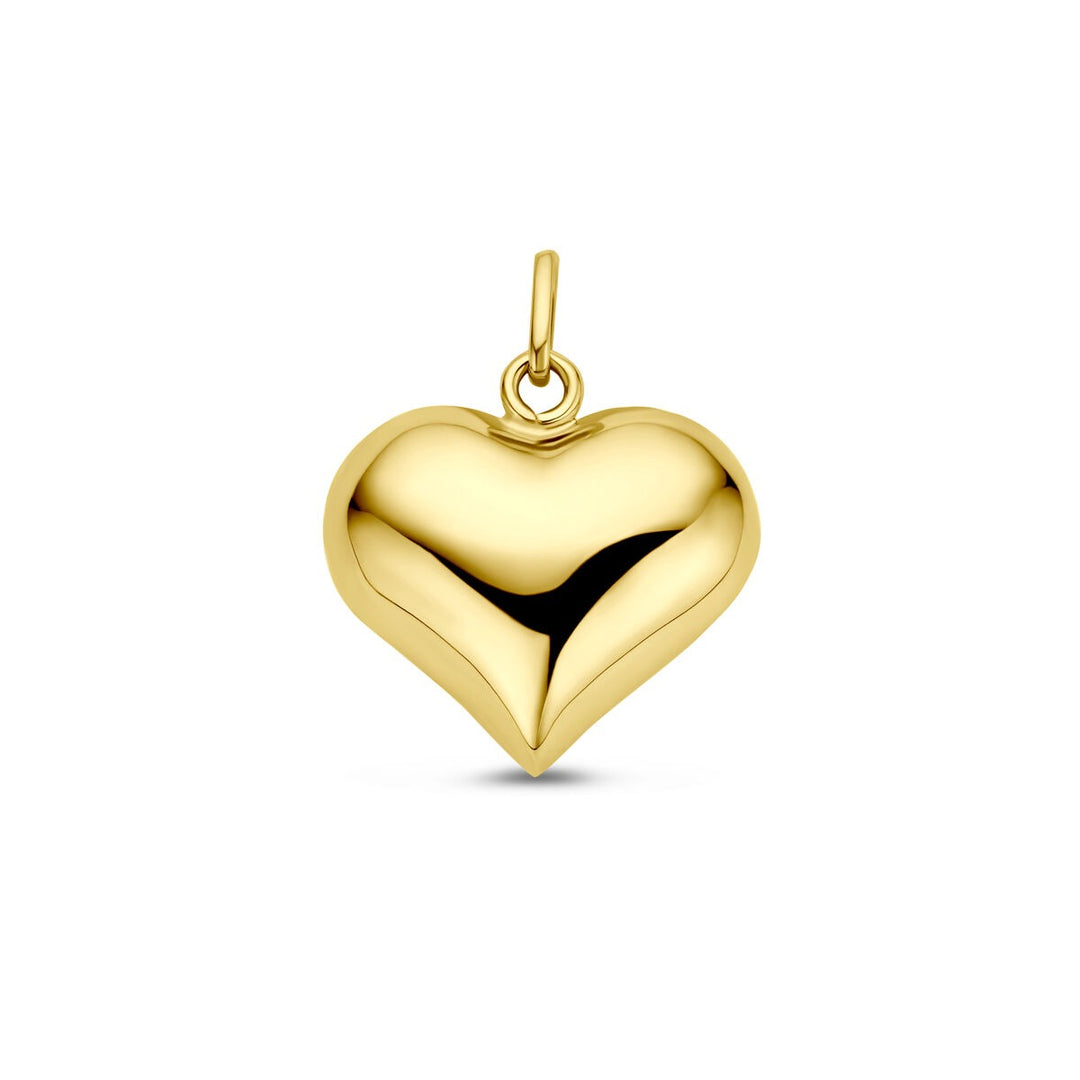 pendant heart 14K yellow gold