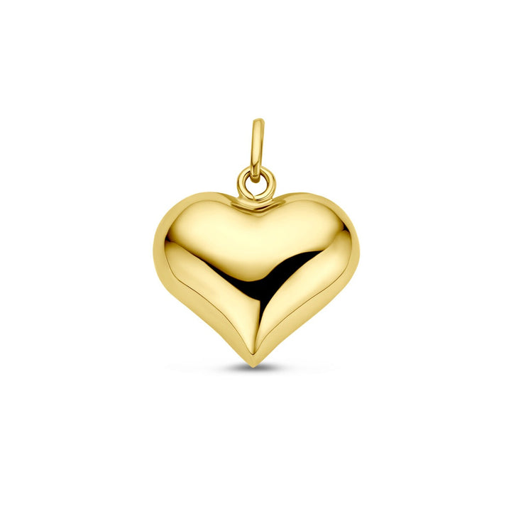 pendant heart 14K yellow gold