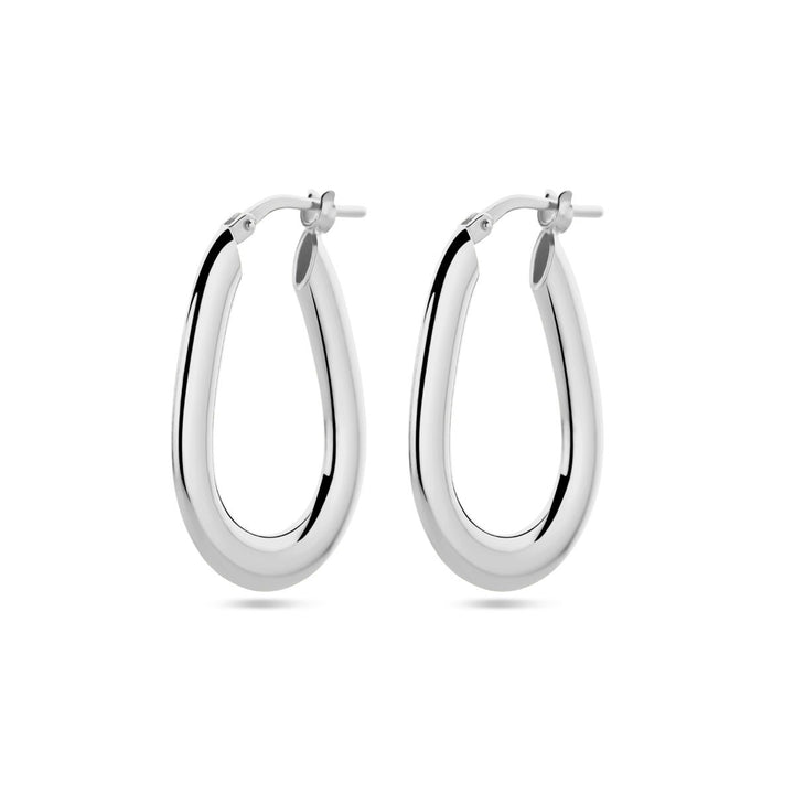 earrings silver rhodium plated