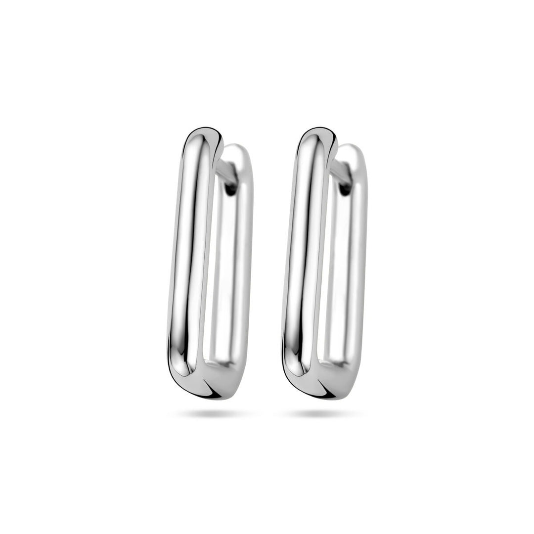 drop earrings silver rhodium plated