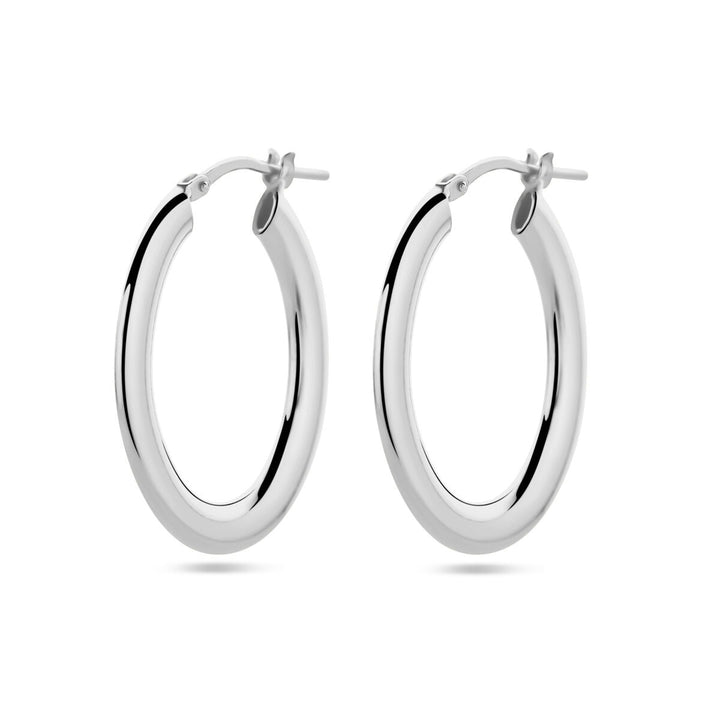 earrings silver rhodium plated