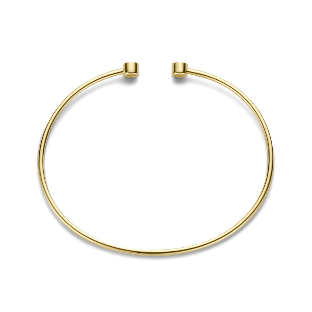 tension bracelet diamond 0.19ct h si 14K yellow gold