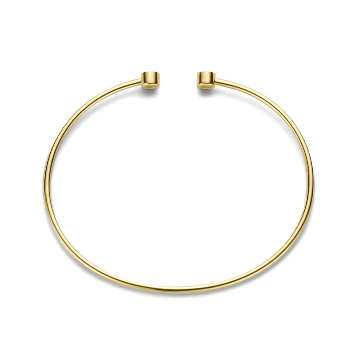 tension bracelet diamond 0.19ct h si 14K yellow gold