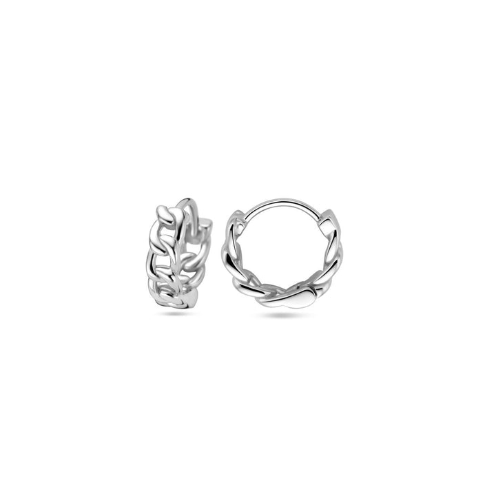 drop earrings silver rhodium plated