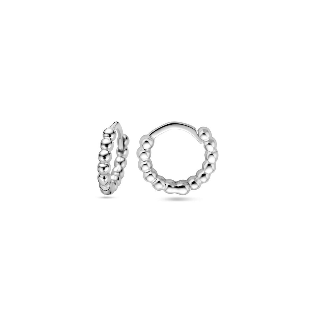 drop earrings silver rhodium plated