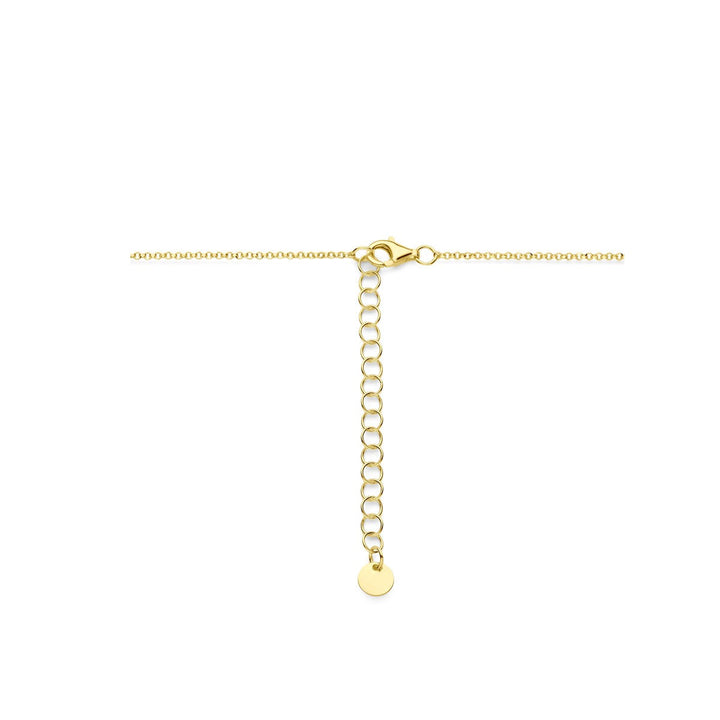 Van der Kooij Collection - necklace 1.4 mm 40 + 5 cm 3 micron silver gold plated (yellow)