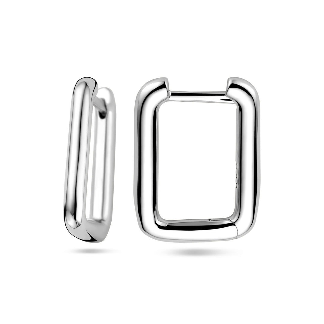 drop earrings silver rhodium plated