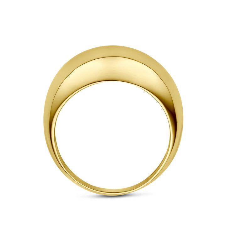 14k geelgouden dames ring