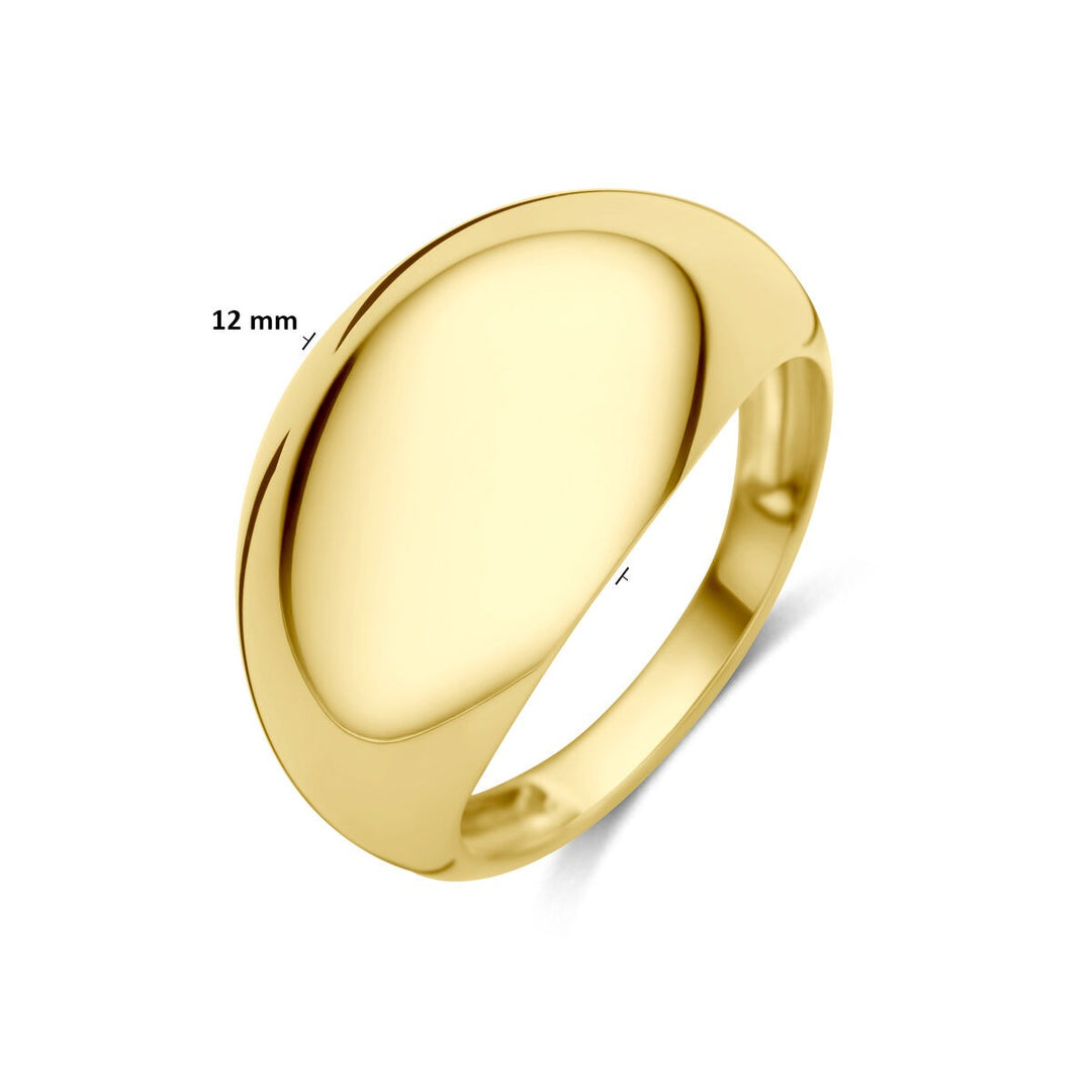 14k geelgouden dames ring
