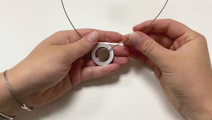Necklace Round in a ring C12