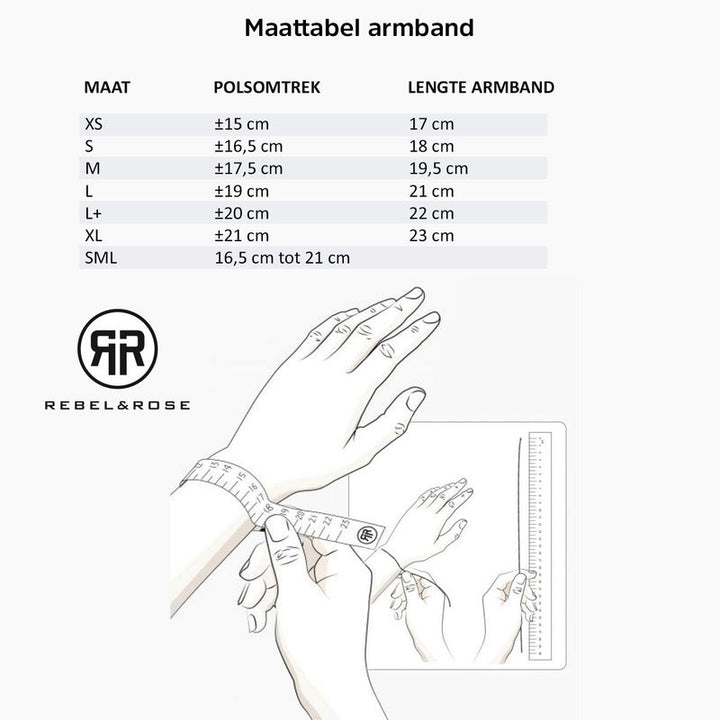 Mix Glass Rocks Tiger Gold - 4mm - Kralen Armband Dames