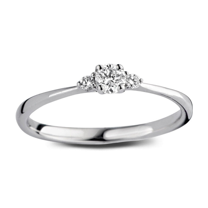 Ring Alix 0,20 crt. witgoud
