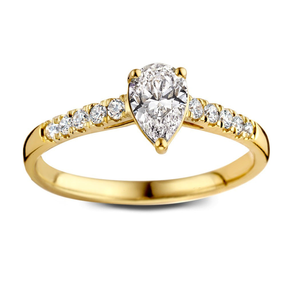 Ring Ava Royal 0,75 crt. geelgoud