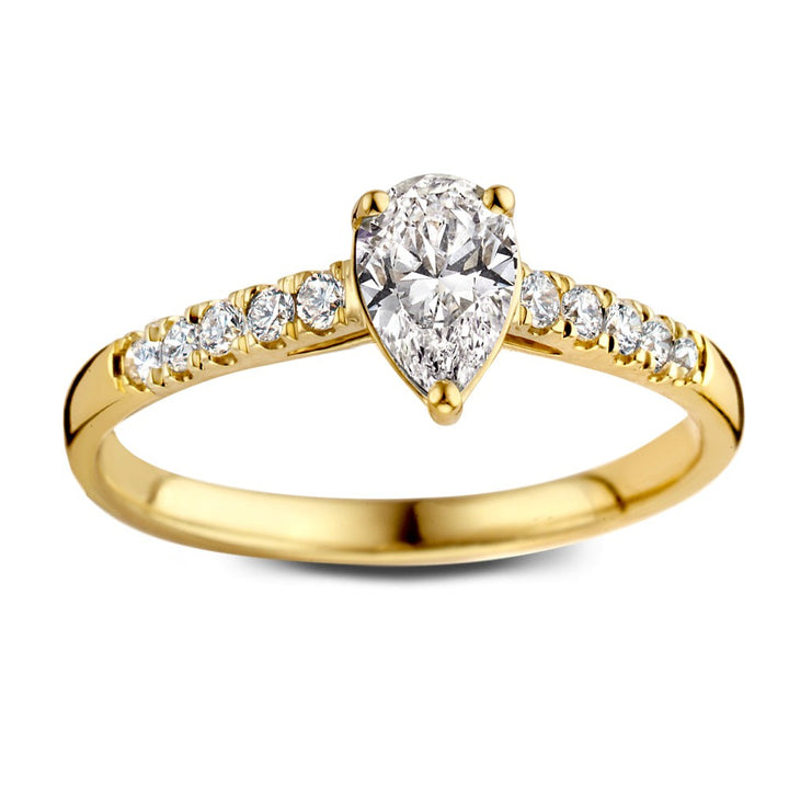 Ring Ava Royal 0,75 crt. geelgoud