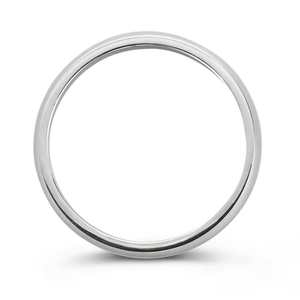 Ring Bowie 4mm witgoud