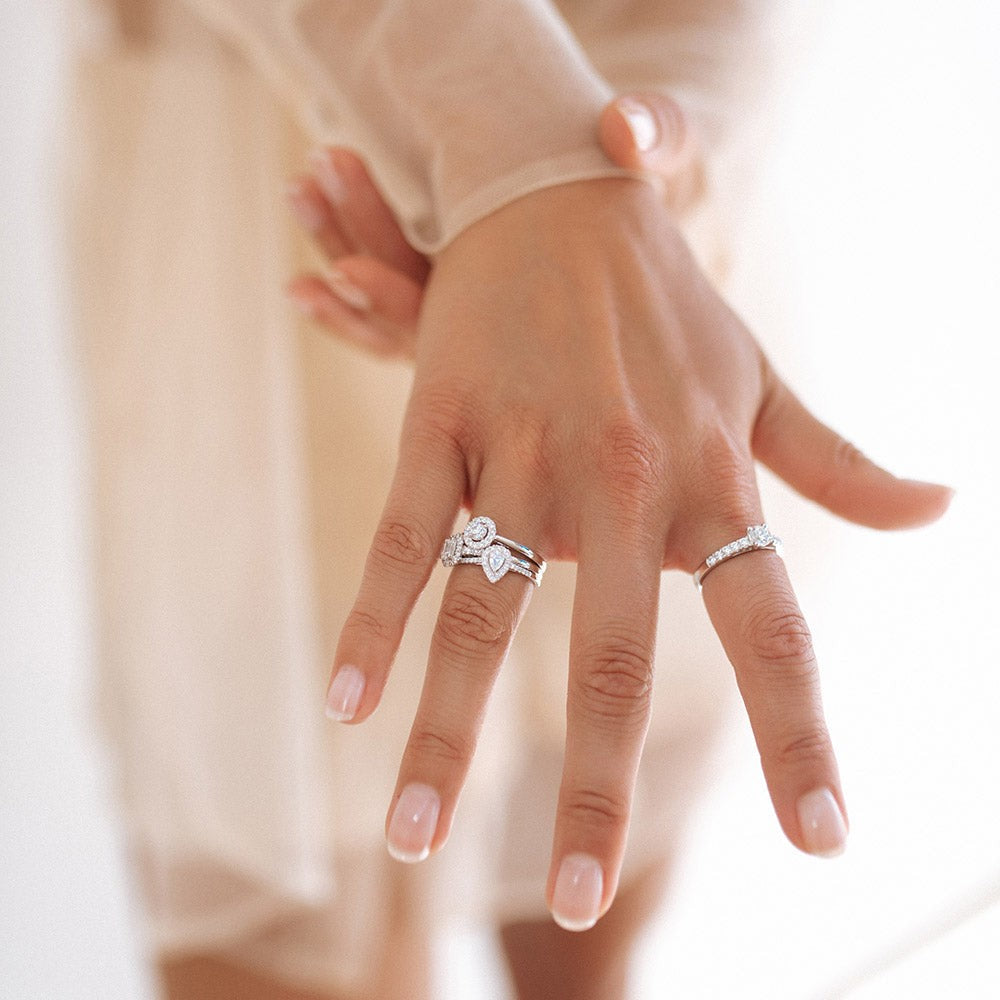 Ring Elin royal 0,30 crt. witgoud