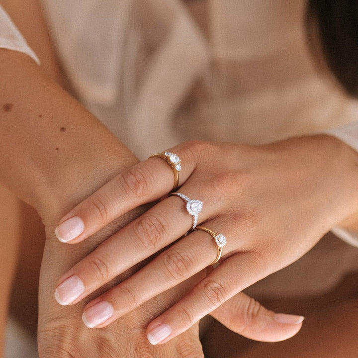 Ring Elin royal 0,50 crt. geelgoud