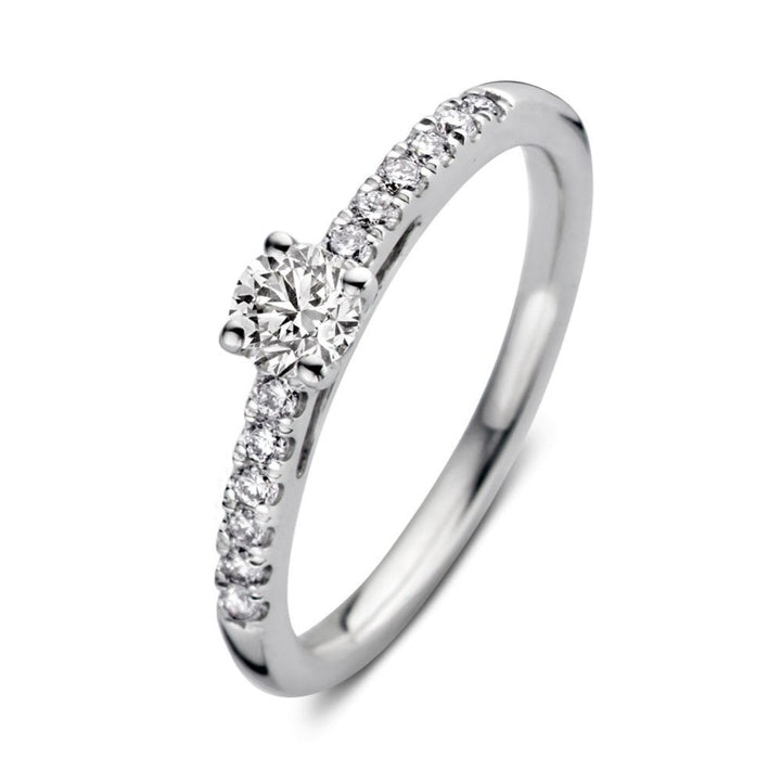 Ring Mary 0,50 crt. witgoud