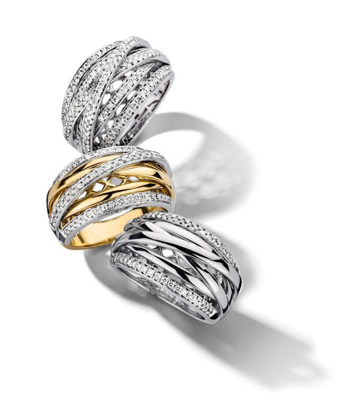Ring witgoud briljant 0.68 crt.