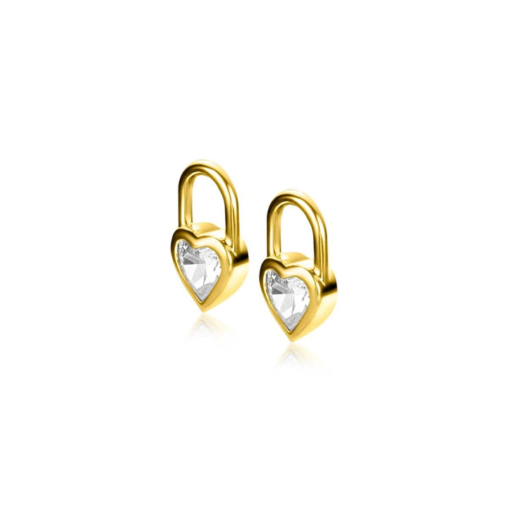Zinzi Earrings Gold Plated Zich2306