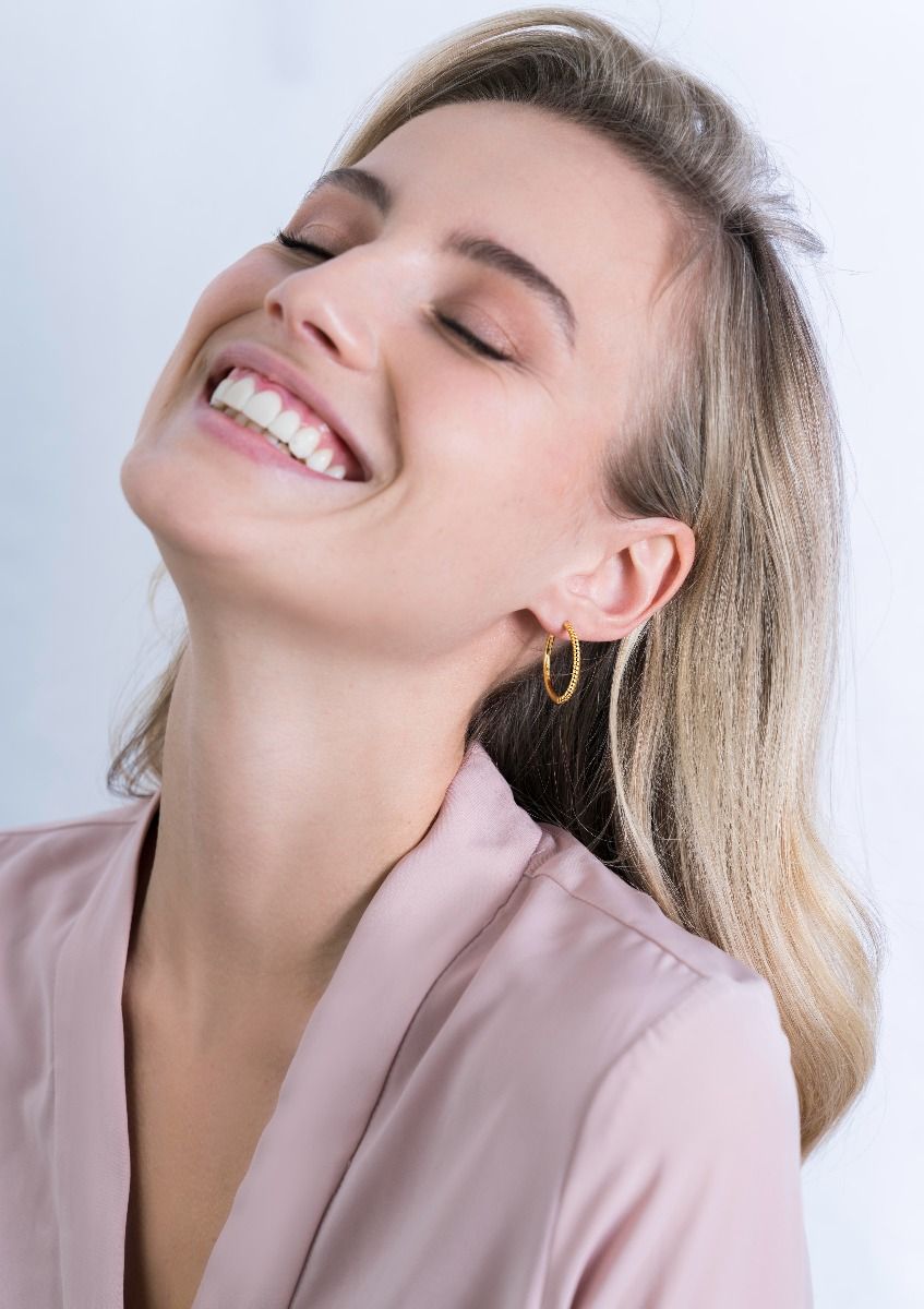 Zinzi Earrings Gold Plated Zio2129 G