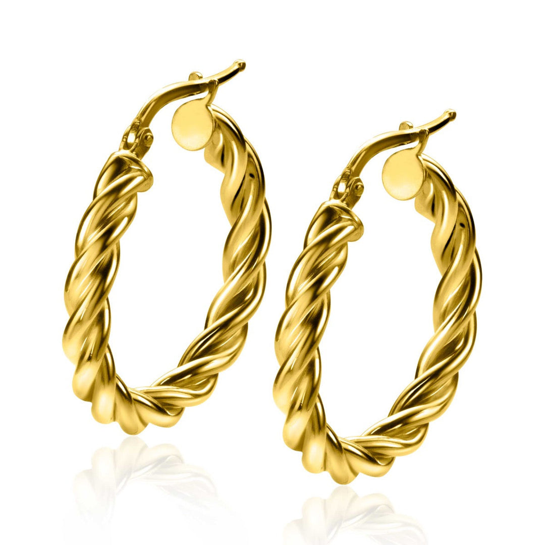 Zinzi Earrings Gold Plated Zio2281 G