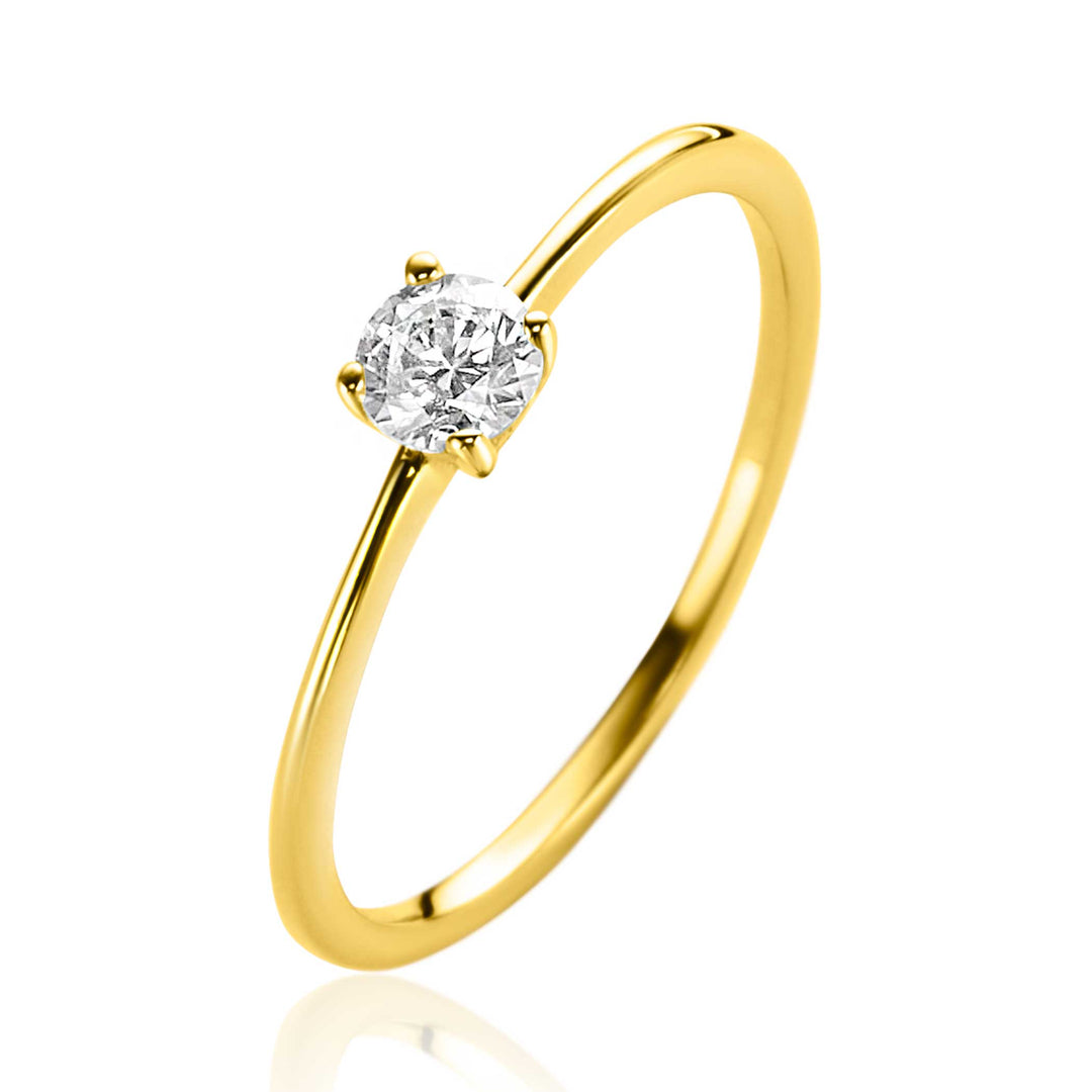 Zinzi Ring Gold Zgr385