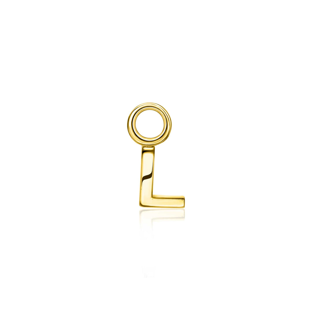 Zinzi Earrings Gold Plated Zich2145 L