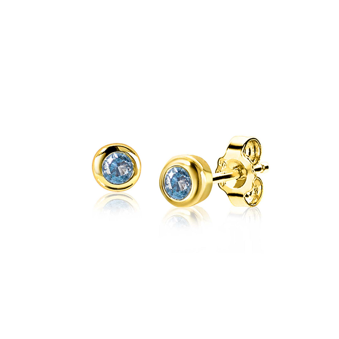 Zinzi Oorbellen Gold Plated Zio Dec