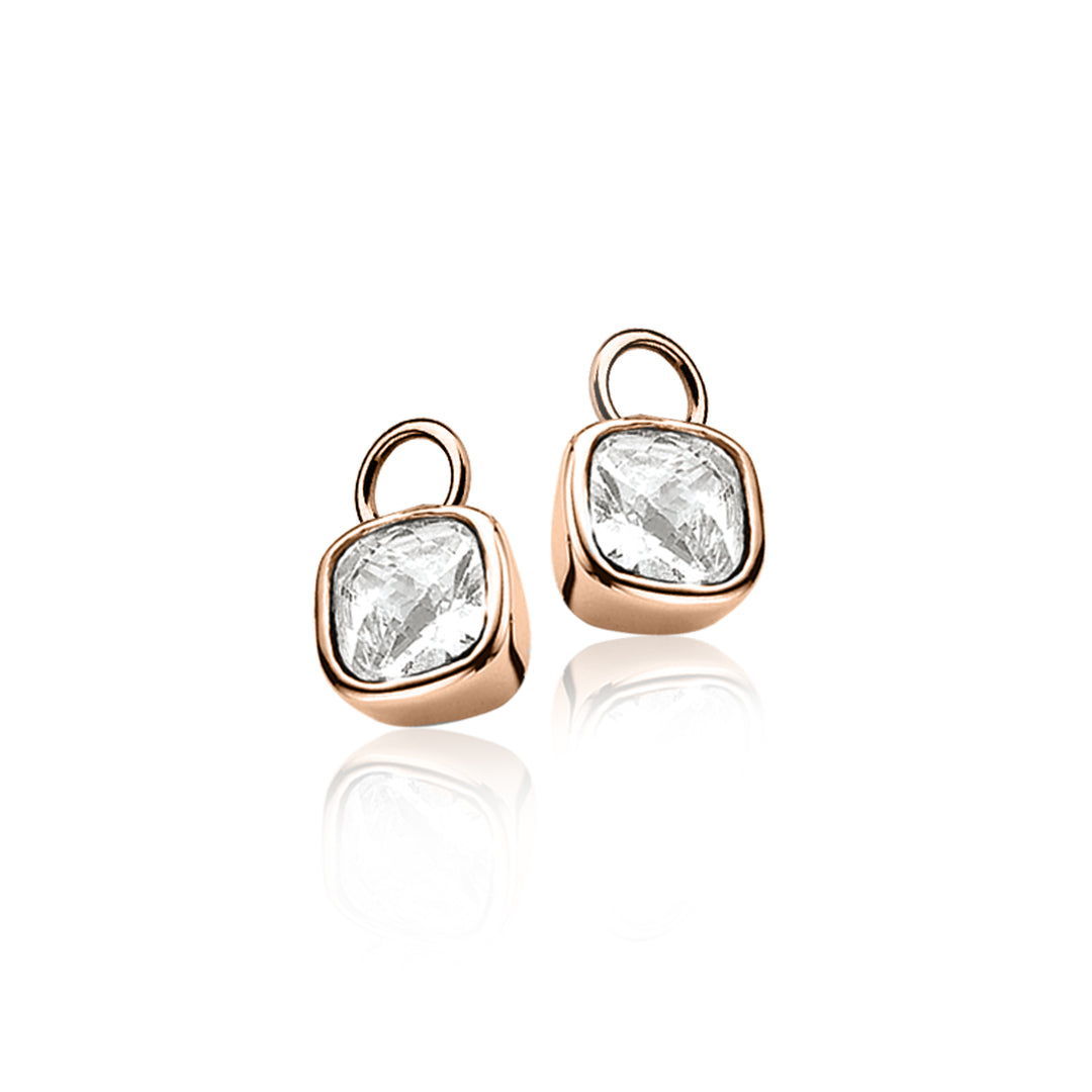 Zinzi Earrings Gold Plated Zich190 D