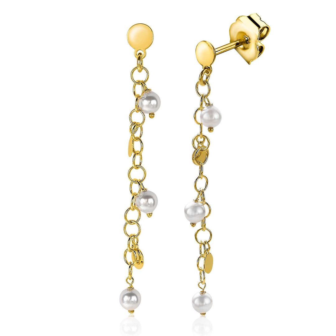 Zinzi Earrings Gold Plated Zio2186 G