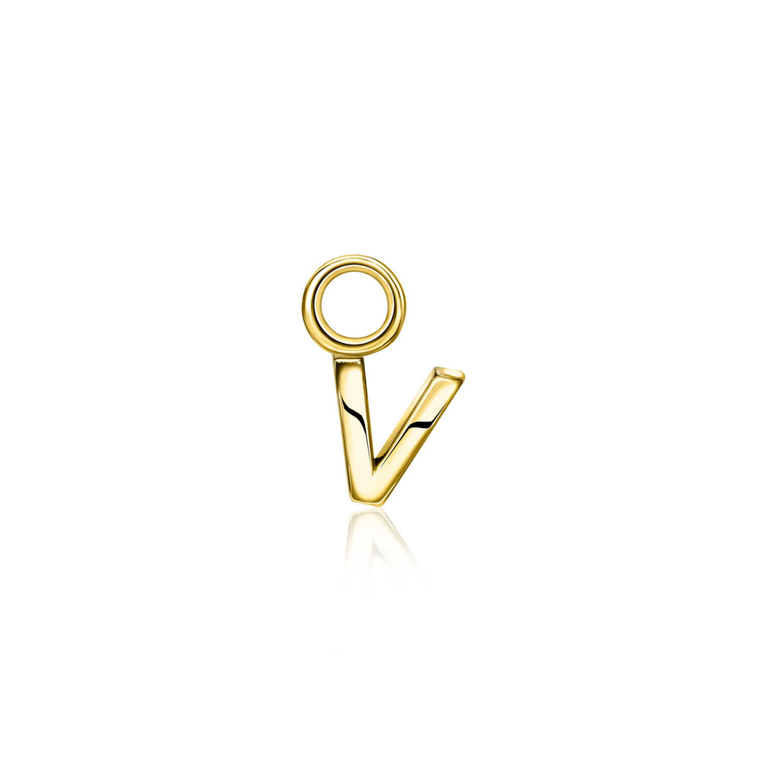Zinzi Earrings Gold Plated Zich2145 V