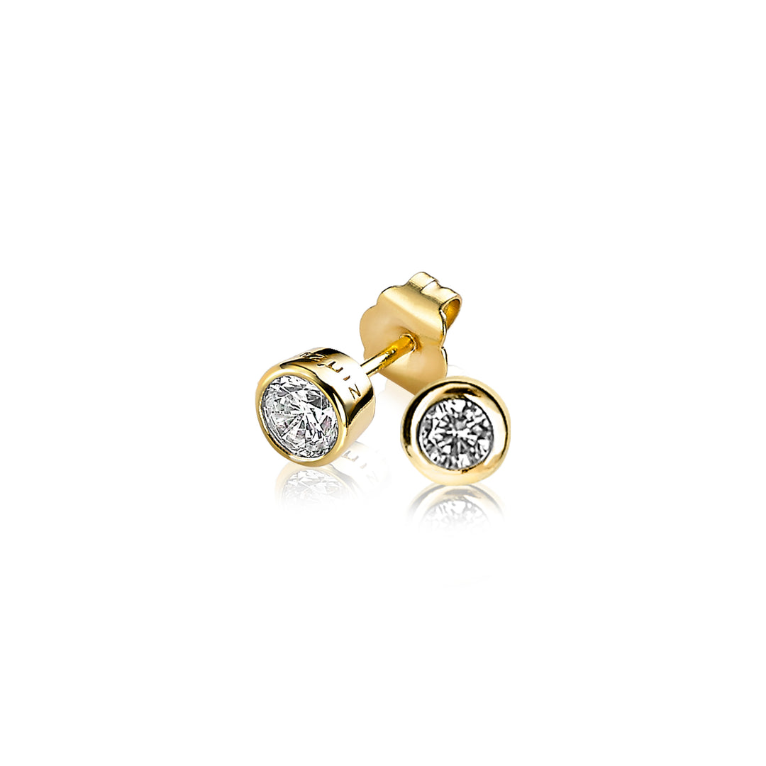 Zinzi Oorbellen Gold Plated Zio322 Y