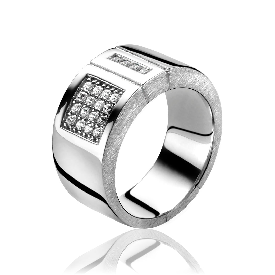 Zinzi Ring Silver Mvr7