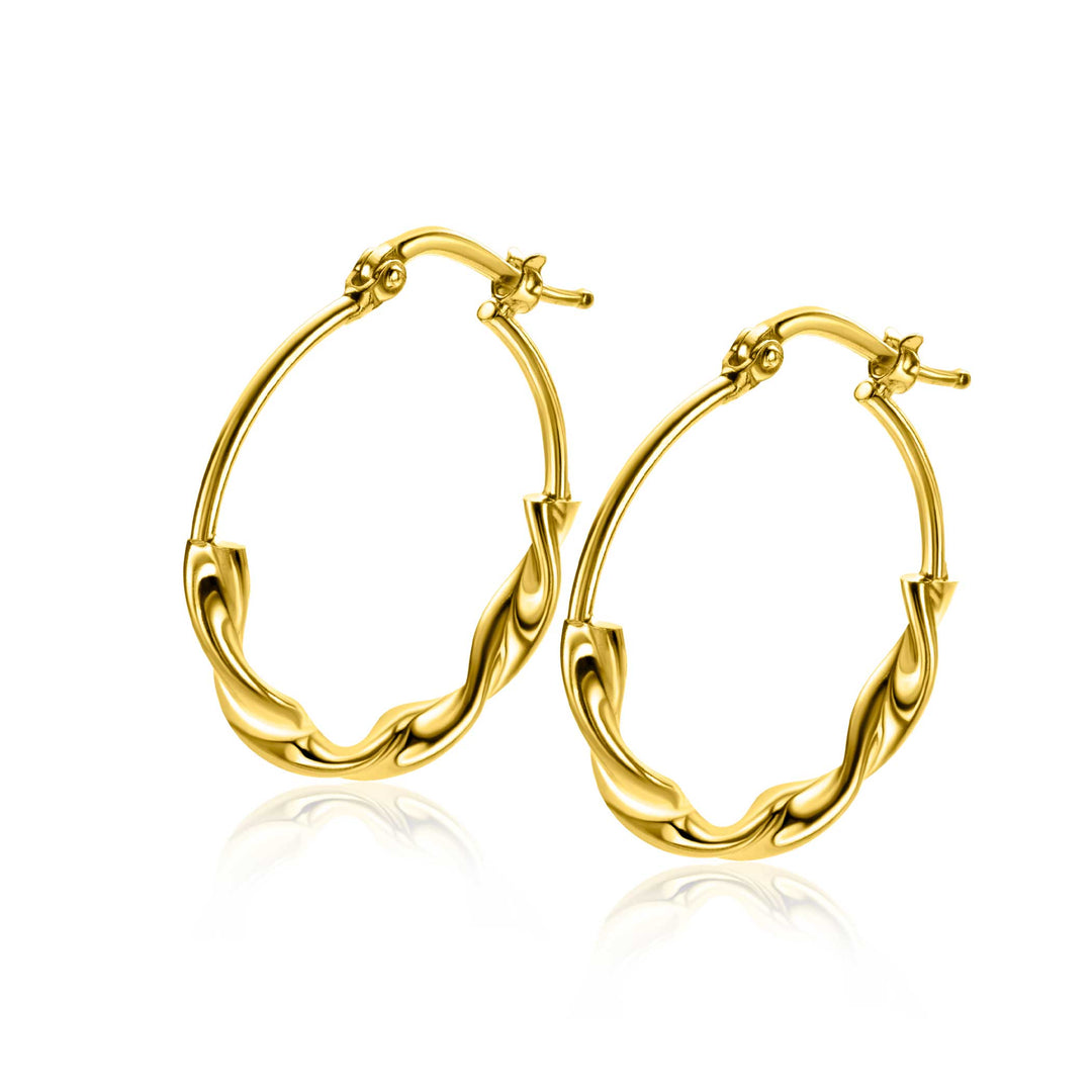 Zinzi Earrings Gold Plated Zio2482 G